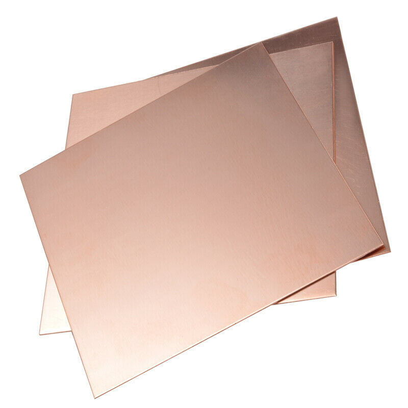 1pc 0.8mm x 50mm x 50mm 99.9% Pure Copper Cu Metal Sheet Plate Copper Sheet Thin