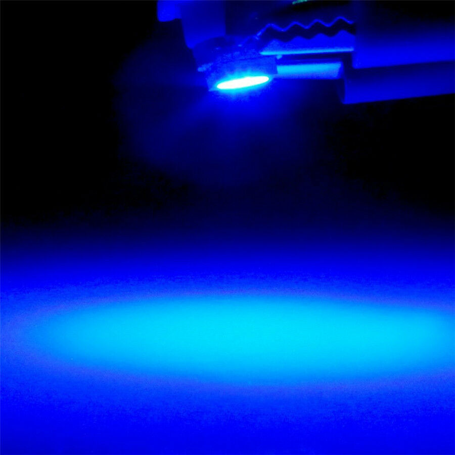 50Pcs T5 B8.4D 5050 1SMD LED Indicator Gauge Dashboard Dash Side Light Bulbs 12V