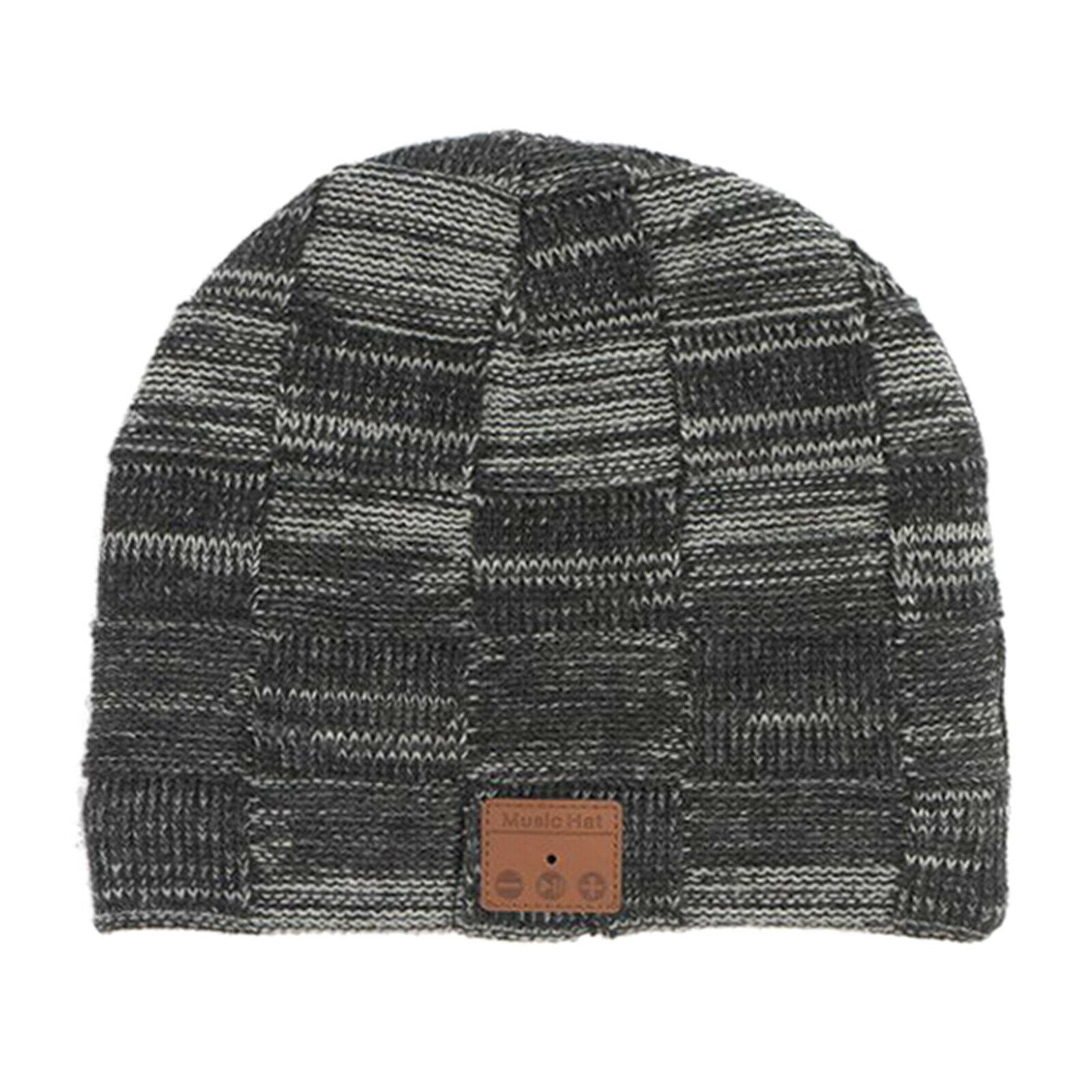 Thermal Bluetooth Knitted Beanie Music Wireless Knitting Hat Headphones
