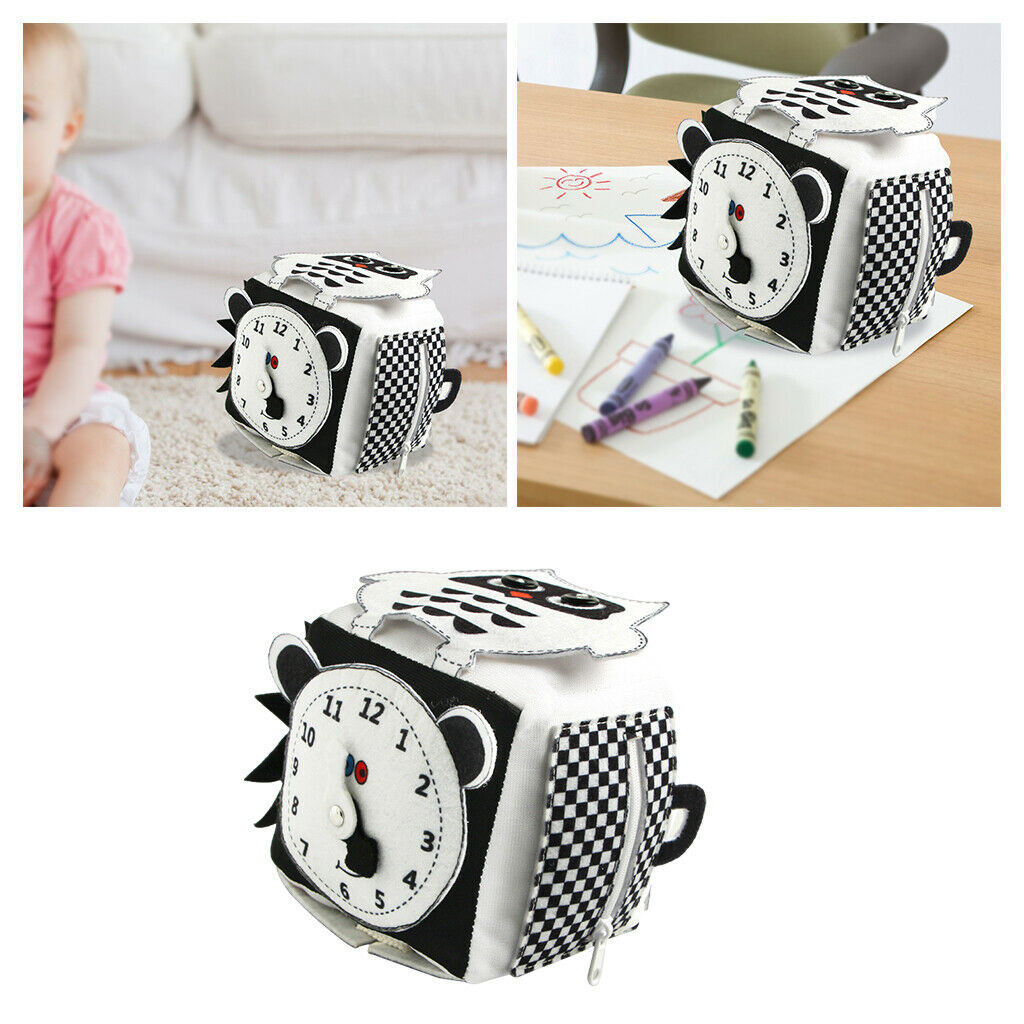 Baby Learn Basic Life Skills Buckles Educational Cubic Toys on Airplanes Travel