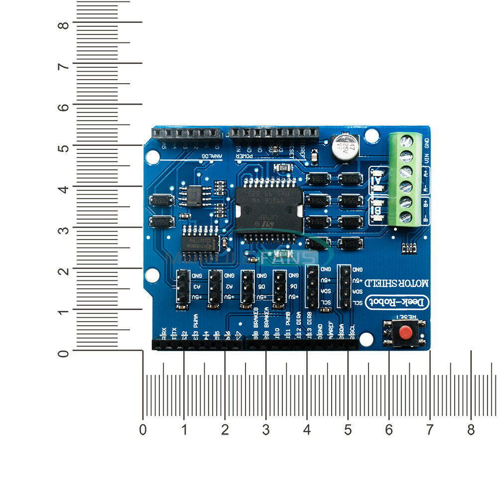 L298P Shield R3 Motor Driver Module 2A H-Bridge 2 Channel UNO 2560 For Arduino