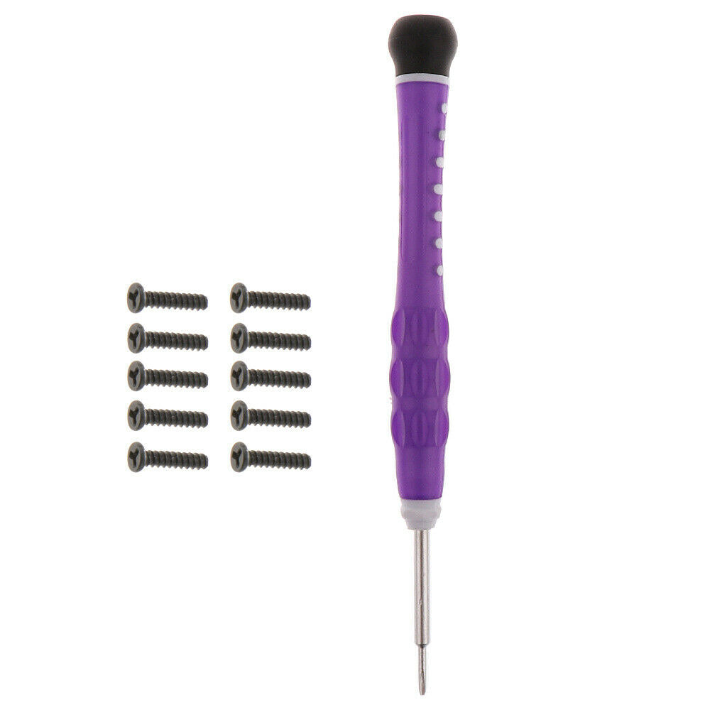 Tri-Wing Screwdriver with 10pcs Screws Set Tool for Nintendo Switch NS