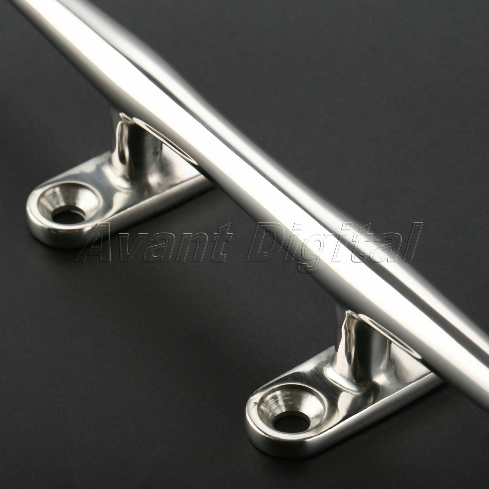 8" 200mm Dock Deck Line Rope Cleat Stainless Steel 316 Heavy Duty Boat Hardware