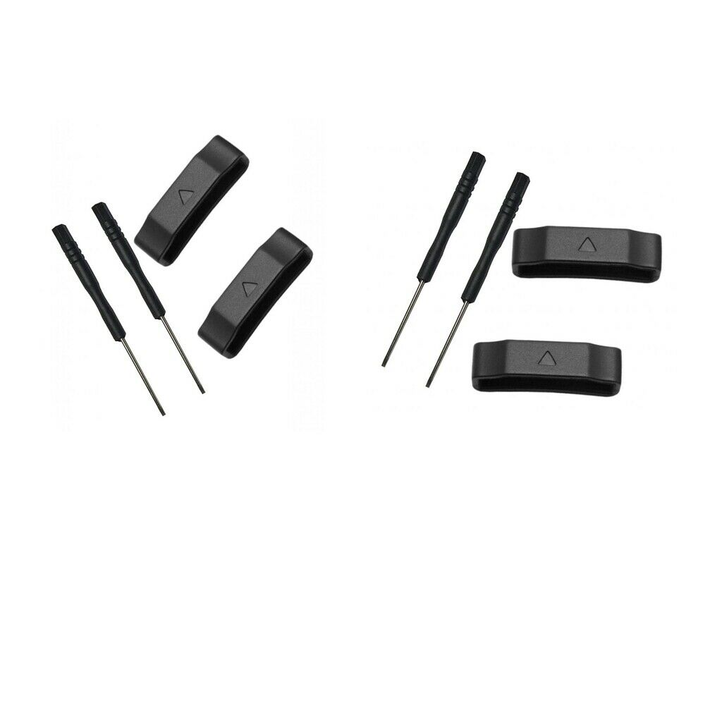 4 Pieces 26mm Watch Fastener Ring Band Loop for Garmin Fenix 3 / HR / 5X