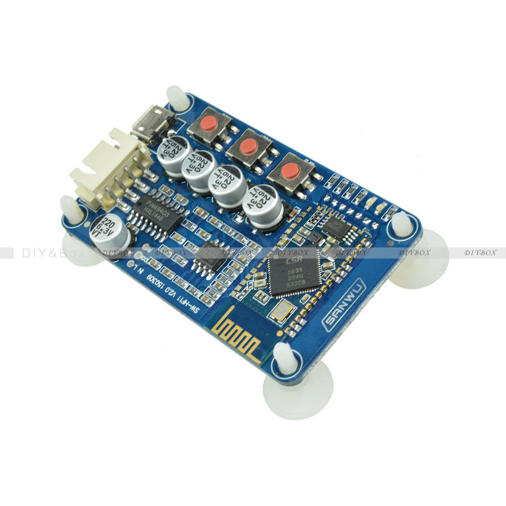 USB Stereo Amplifier Module Bluetooth 4.0 CSR8635 PAM8403 Audio Receiver Board