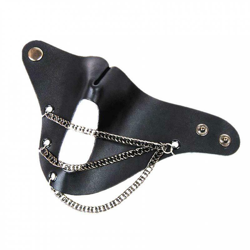 Blesiya Hand Guard Chain PU Leather Bracelet Bangle Biker Punk Rock Jewelry