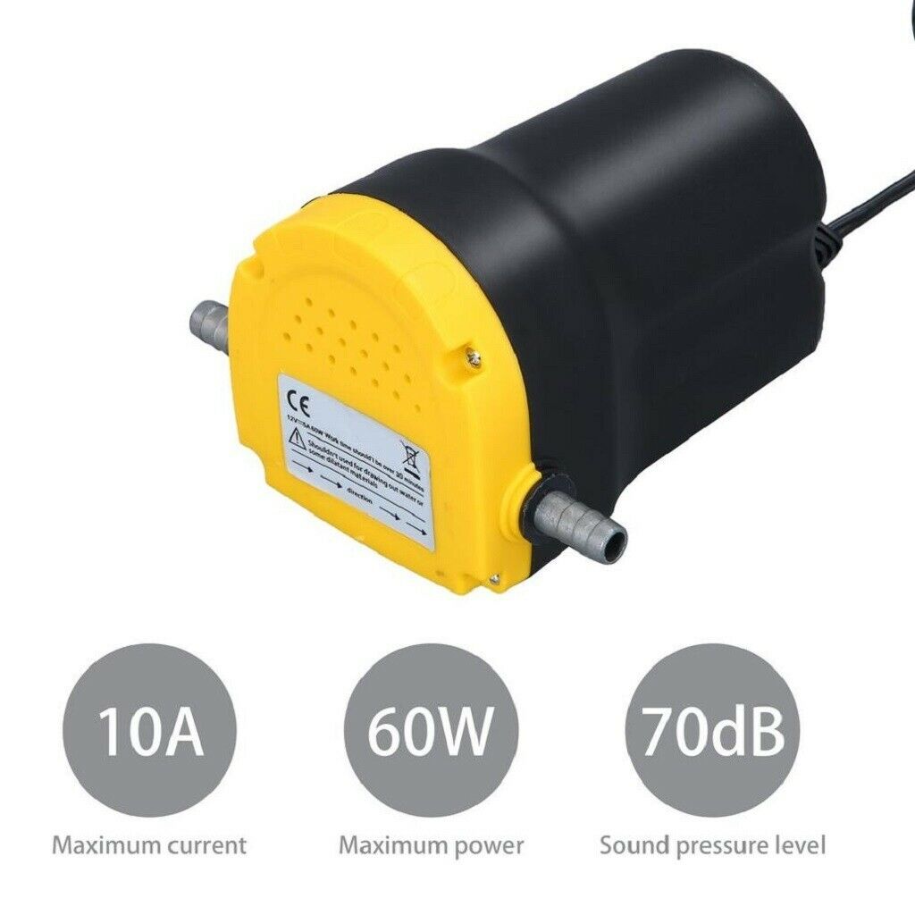 12V Oil Extractor Suction Pump Pump Workshop Garage Oil Transfer Oil Change Tool
