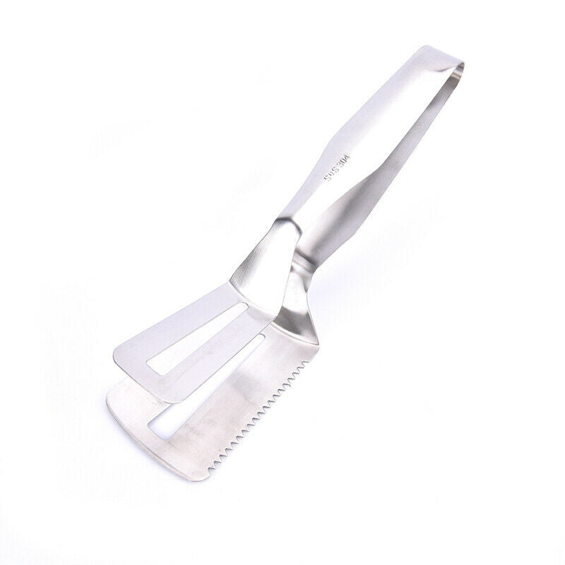 New Steak Clip Pancake Barbecue Spatula Clip Food Clip Serrated Kitchen Clip DF