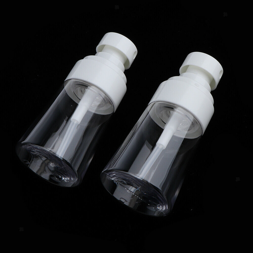 2 Travel Refillable Fine Mist Perfume Atomizer Pump Spray Empty Bottle 30ml