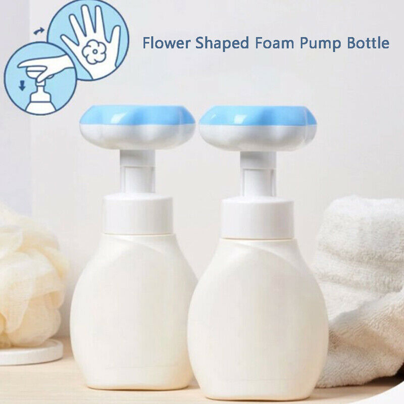 300ml Children's Flower Foam Pump Bottle Hand Soap Pump Dispenser For TravelFCA