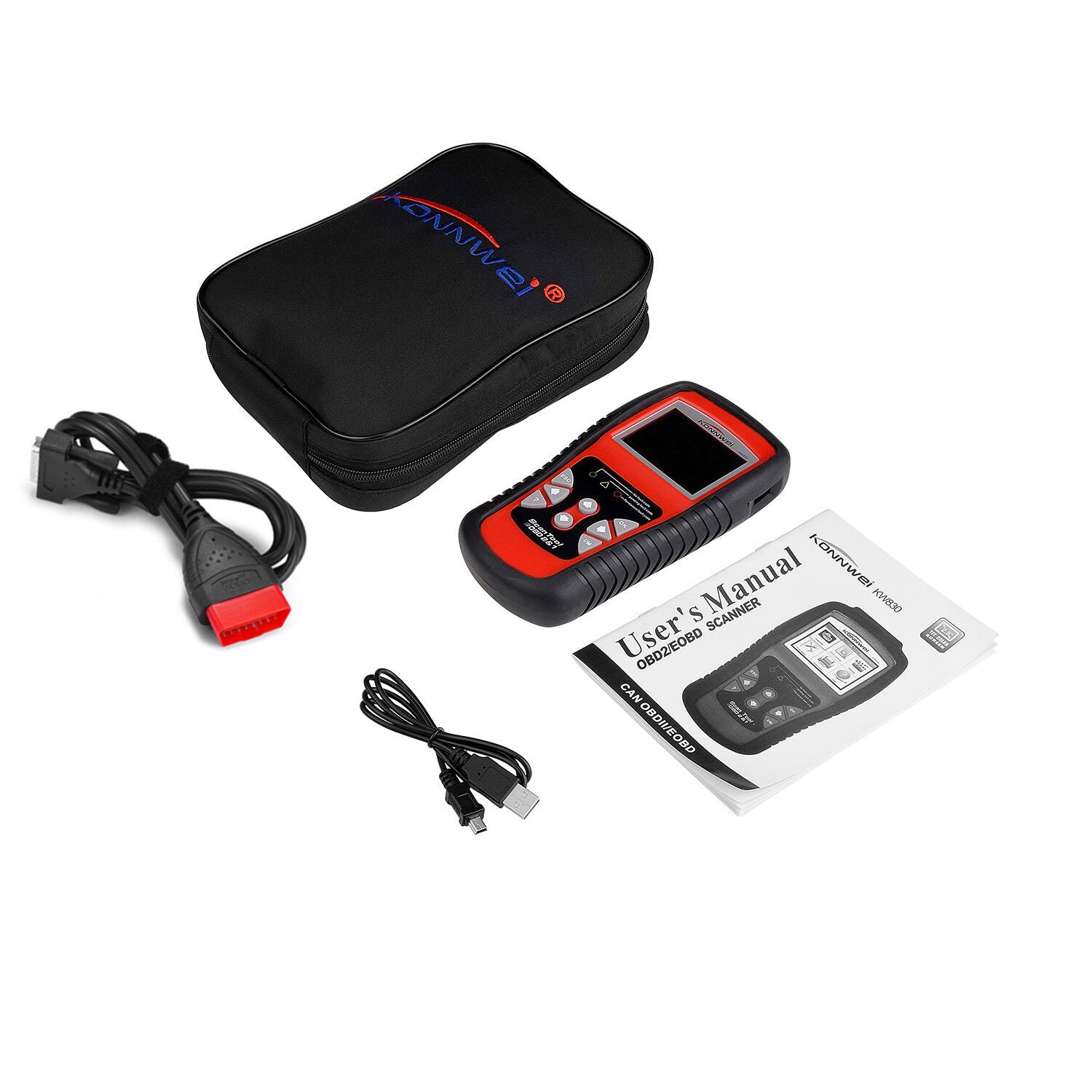 KW830 OBDII OBD2 EOBD Car data Fault Code reader Vehicle Diagnostic Scan Tool