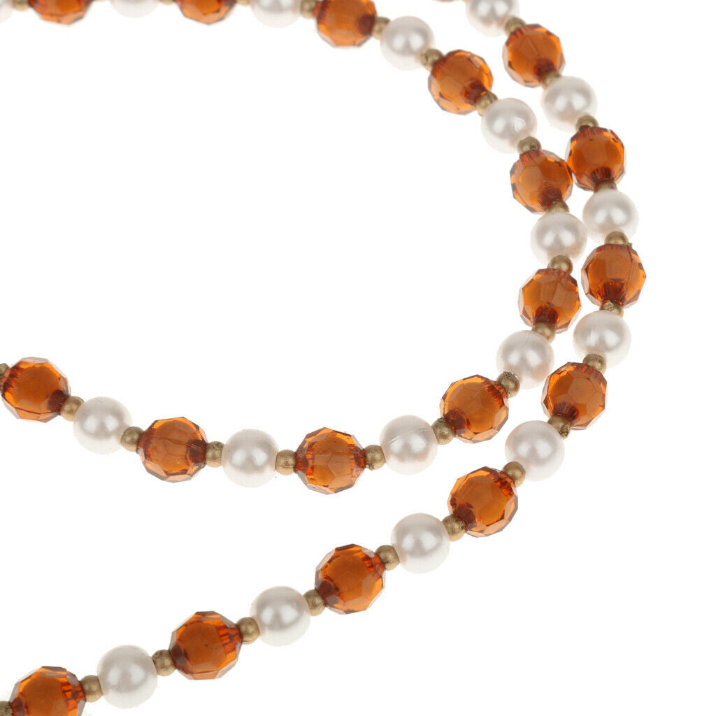 2pcs Eyeglasses Necklace Reading Glasses Spectacles Eyewear Beaded