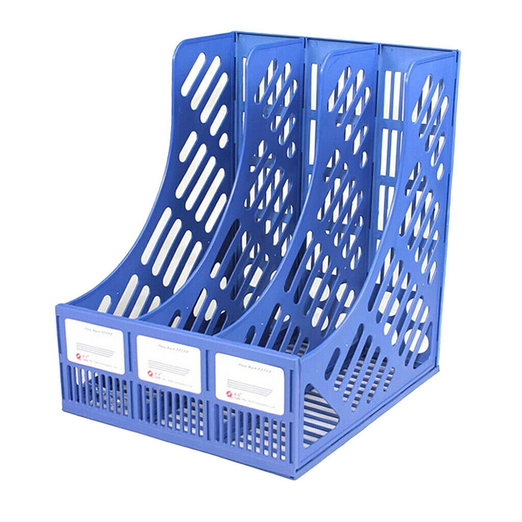 12inch File Holder 3 Compartment File Organizer Organizer A4 File Holder Box
