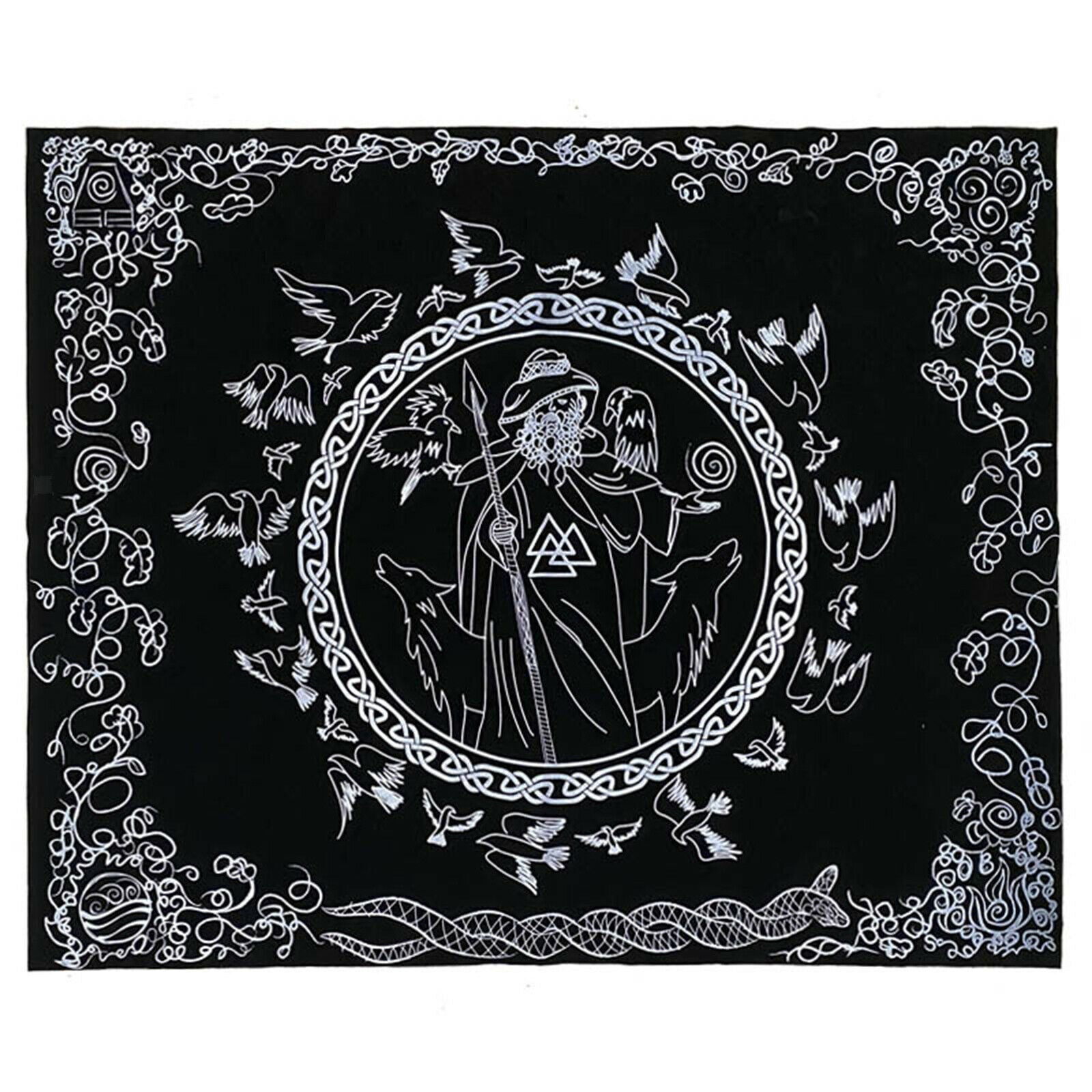 Rituals Tarot Card Tablecloth Divination Board Game Fortune Oracle Cards Pad