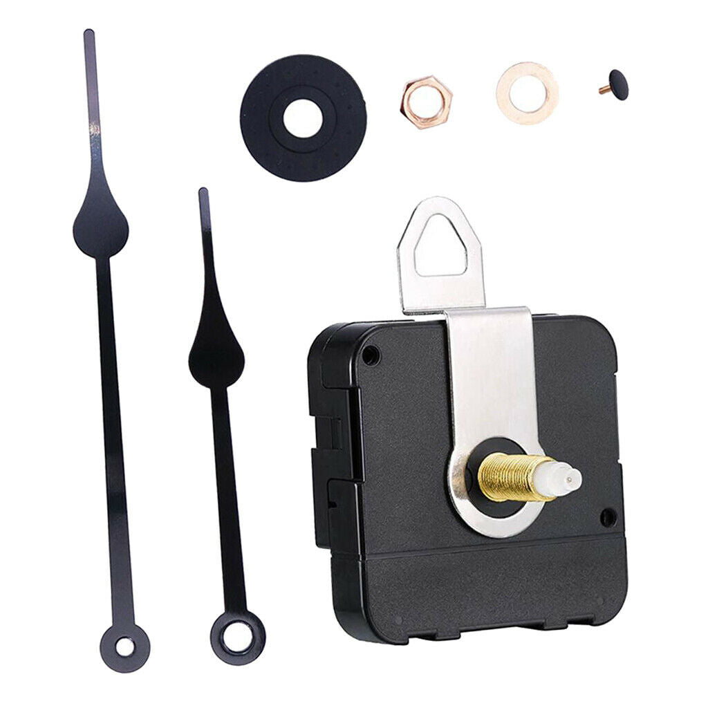 DIY Wall Clock Clockwork, Quartz Clockwork, Silent Clockwork with Pointer Sets