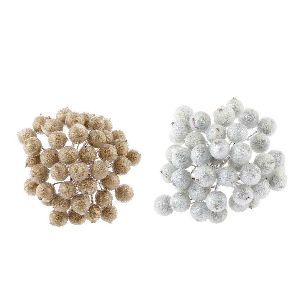 400x  Frosted Fruit Berry Holly Artificial