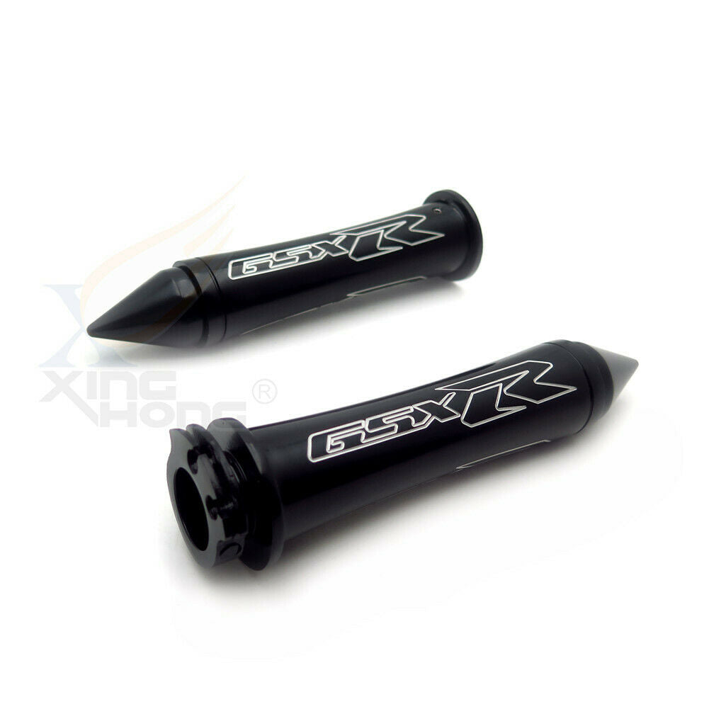 For 03-06 Suzuki GSXR600 GSXR750 GSXR 1000 1300 Black 7/8" Handlebar Grips