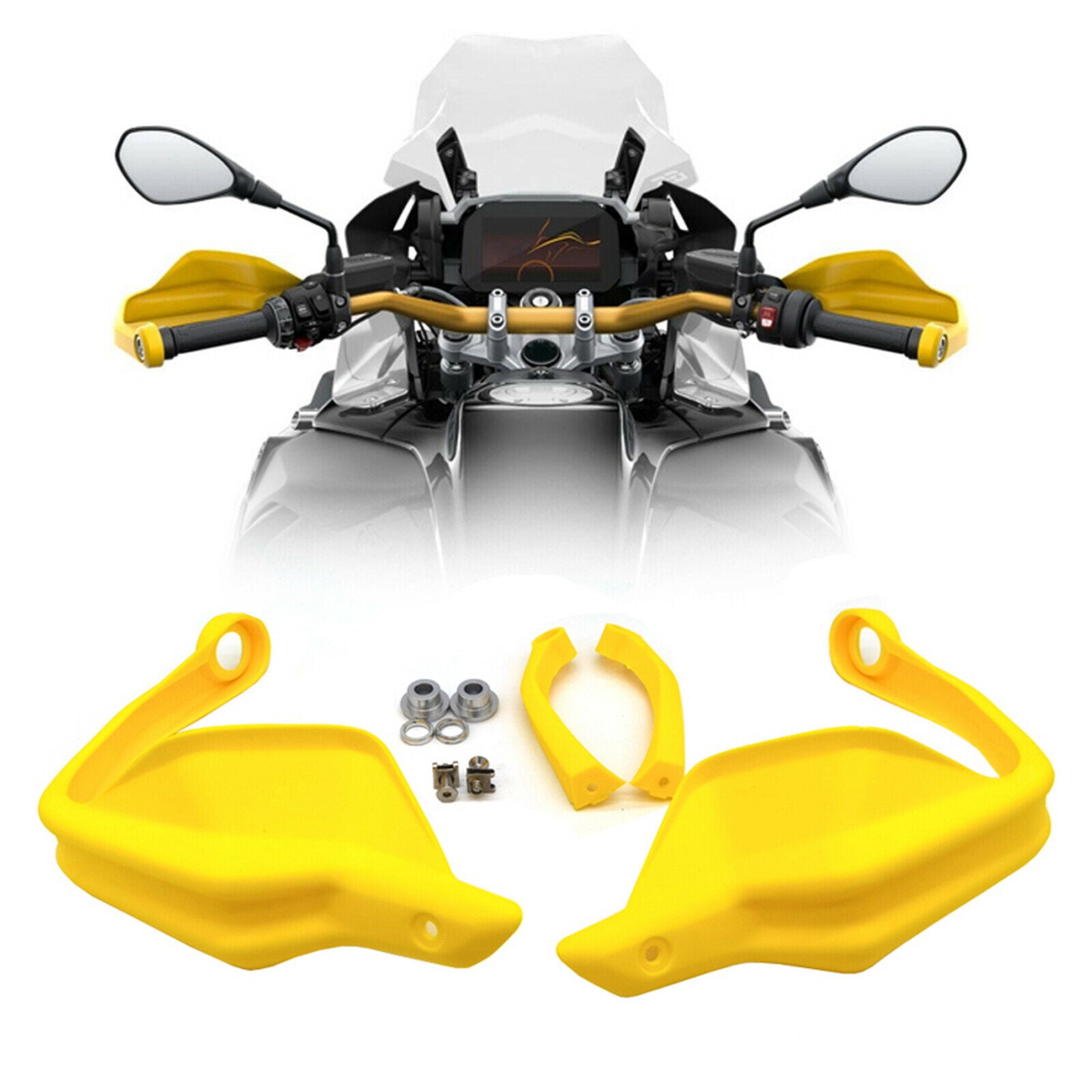 Dirt Bike Handguard Replacement for BMW R1200GS LC ADV R1250GS/ADV Yellow