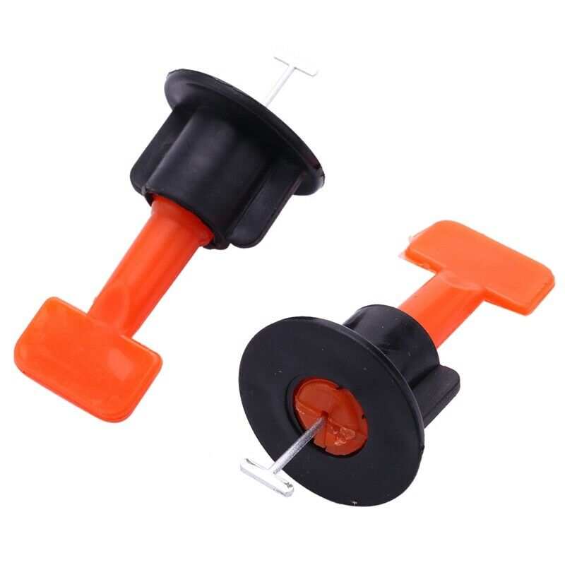 50Pcs Tile Leveling System Kit 1.6mm Space Reuse Wall Floor Clip Leveler CeramG3