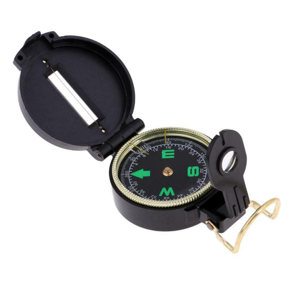 Army Sighting Compass with Map Measurer Distance Calculator Great for