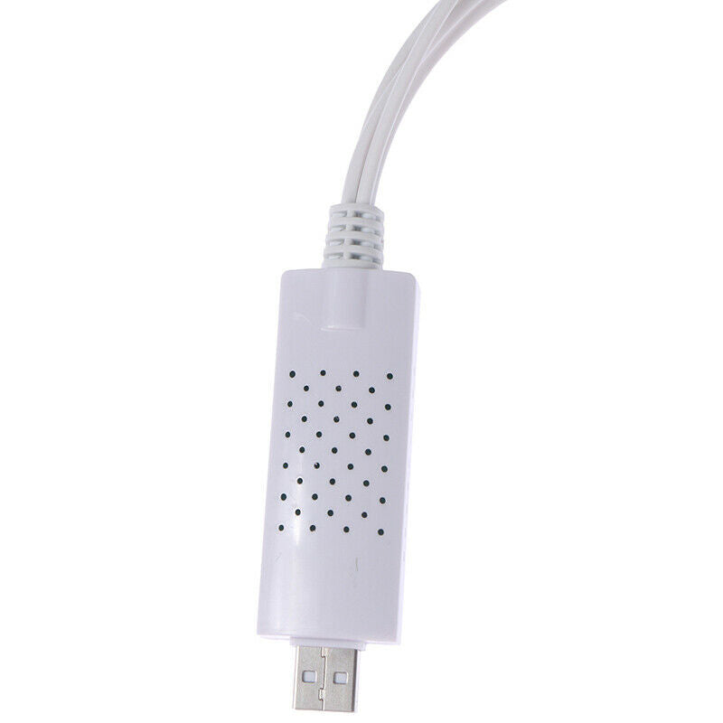 USB Video Audio Capture Card Adapter RCA Analog S-Video AV Input to Computer Lt