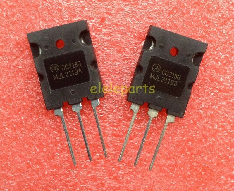 10pairs(20pcs) of  MJL21193 + MJL21194 TO-3P ON