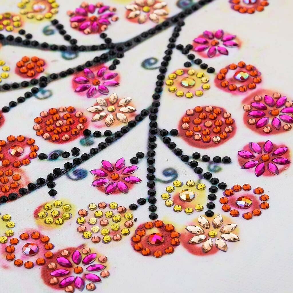 4pcs Seasons Tree Special Shape Diamond Painting Cross Stitch Painting Kits