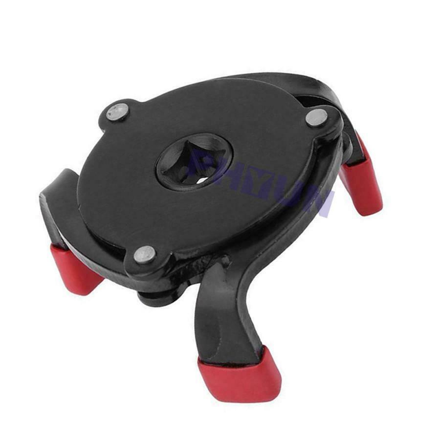 High Carbon Steel Two Way 3-Jaw Adjustable Oil Filter Wrench 55-100mm Range