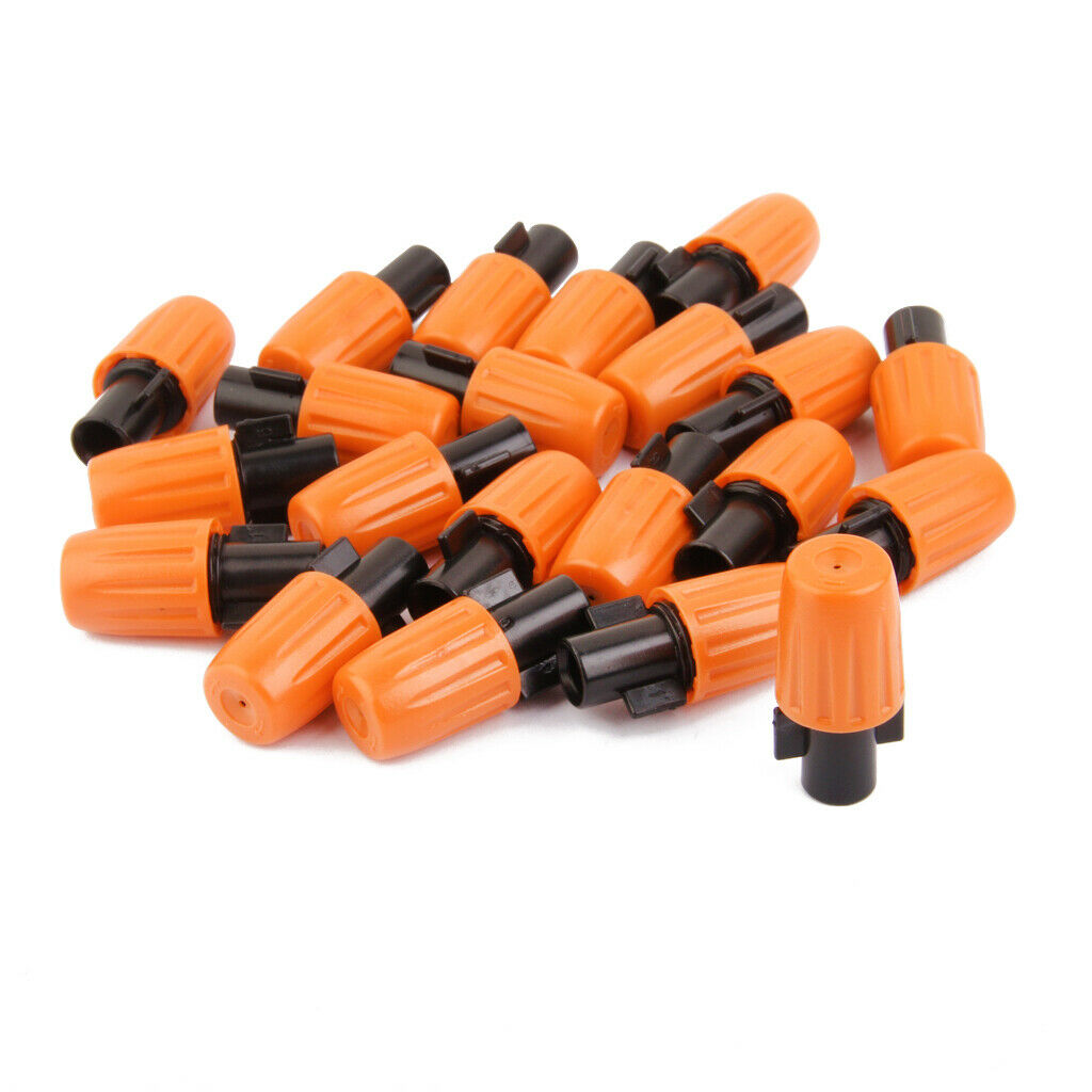 20pcs Sprayer Nozzle Watering Mist Sprinkler Irrigation