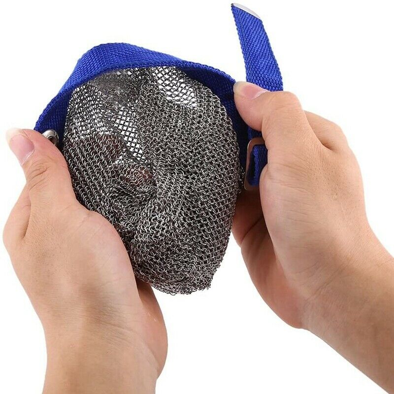 Cut-Resistant Stainless Steel Gloves 304 Stainless Steel Wire Gloves Are UseI8Y1