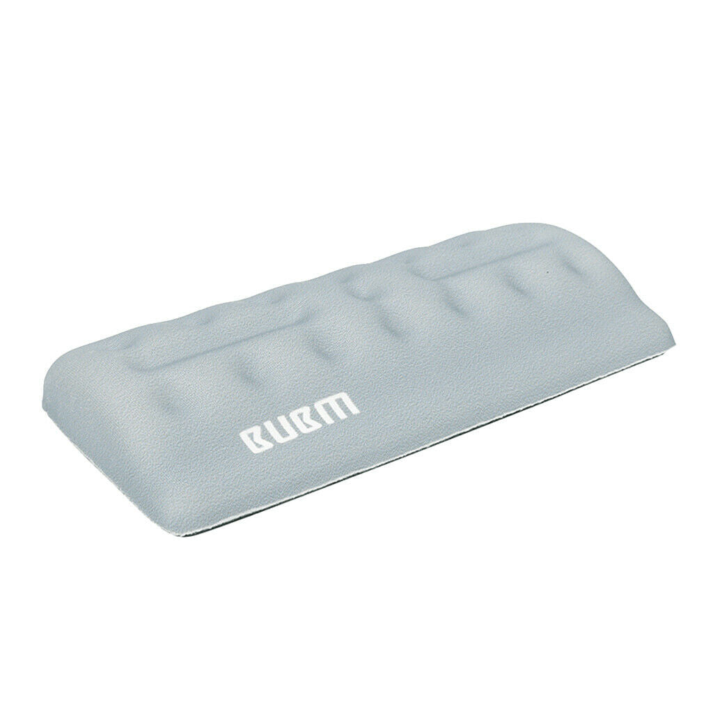 Memory Foam Mouse Pad, Wrist Rest Desktop Mat Cushion for Single Hand, Gray