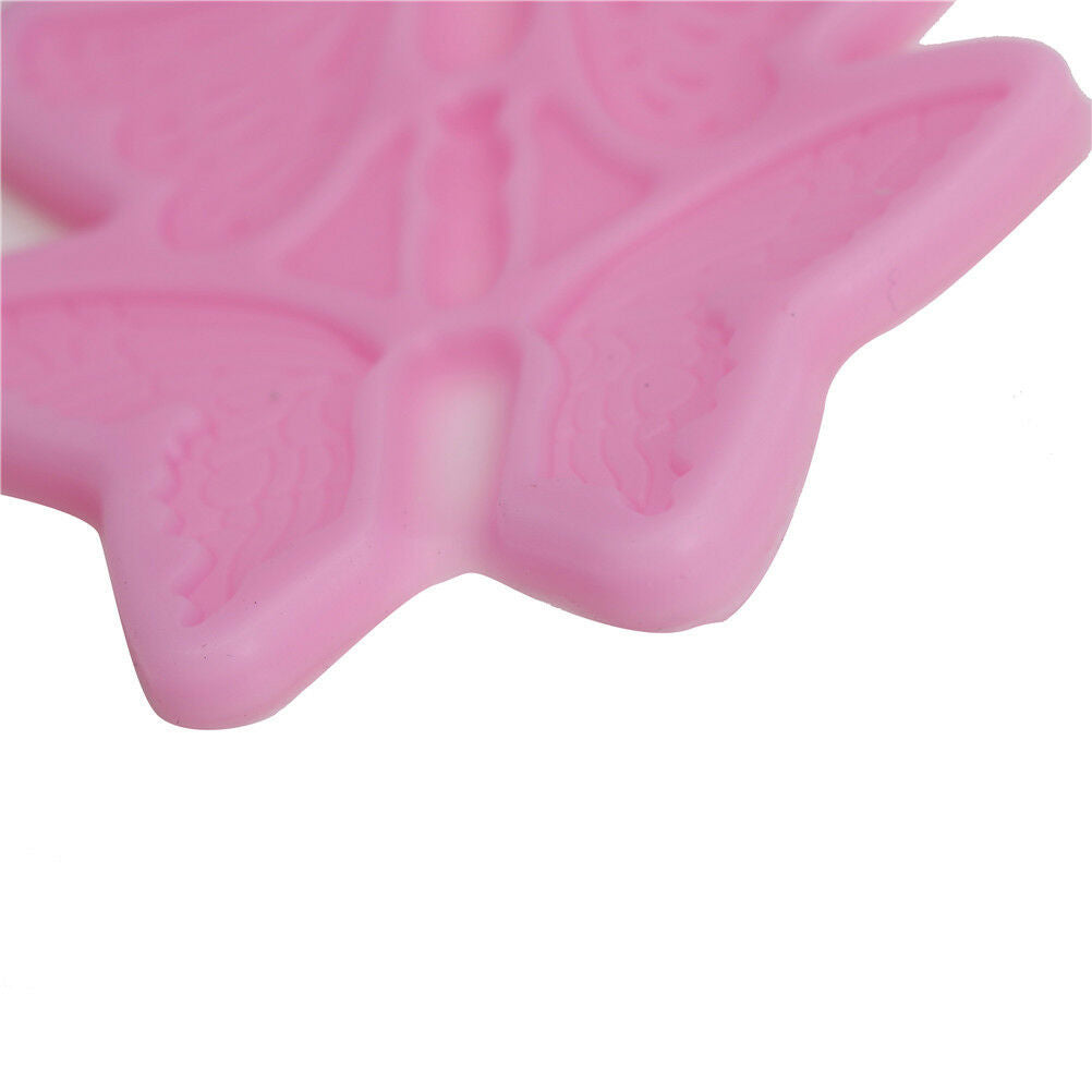 Butterfly Fondant Silicone Mold Cake Decor Baking Clay Gumpaste Chocolate.l8