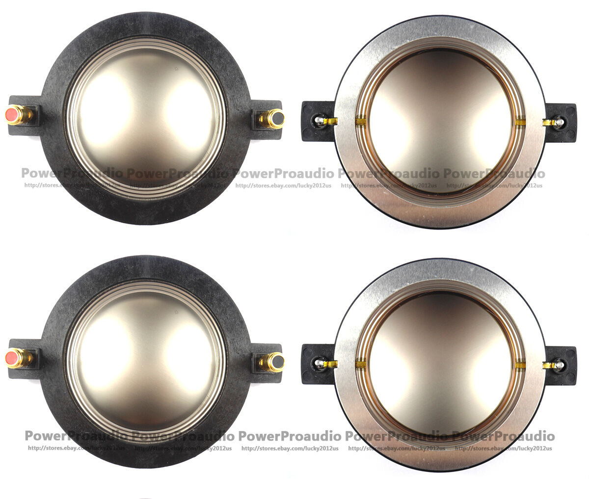 4pcs 72.2 72.5 mm Treble Voice Coil Speakers 72 core Titanium Film Tweeter