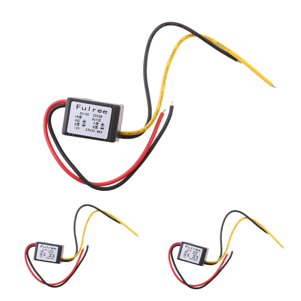 Auto Voltage Reducer, DC-DC Buck Converter (12V to 3.3V) - -down Volt Regulators