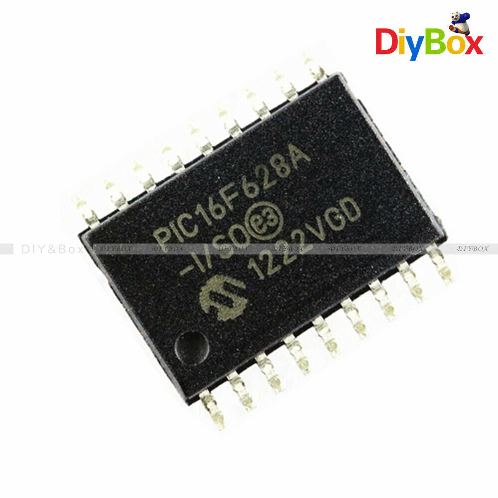 [5PCS] MICROCHIP PIC16F628A-I/SO PIC16F628A SOP-18 CHIP IC PIC16F628A