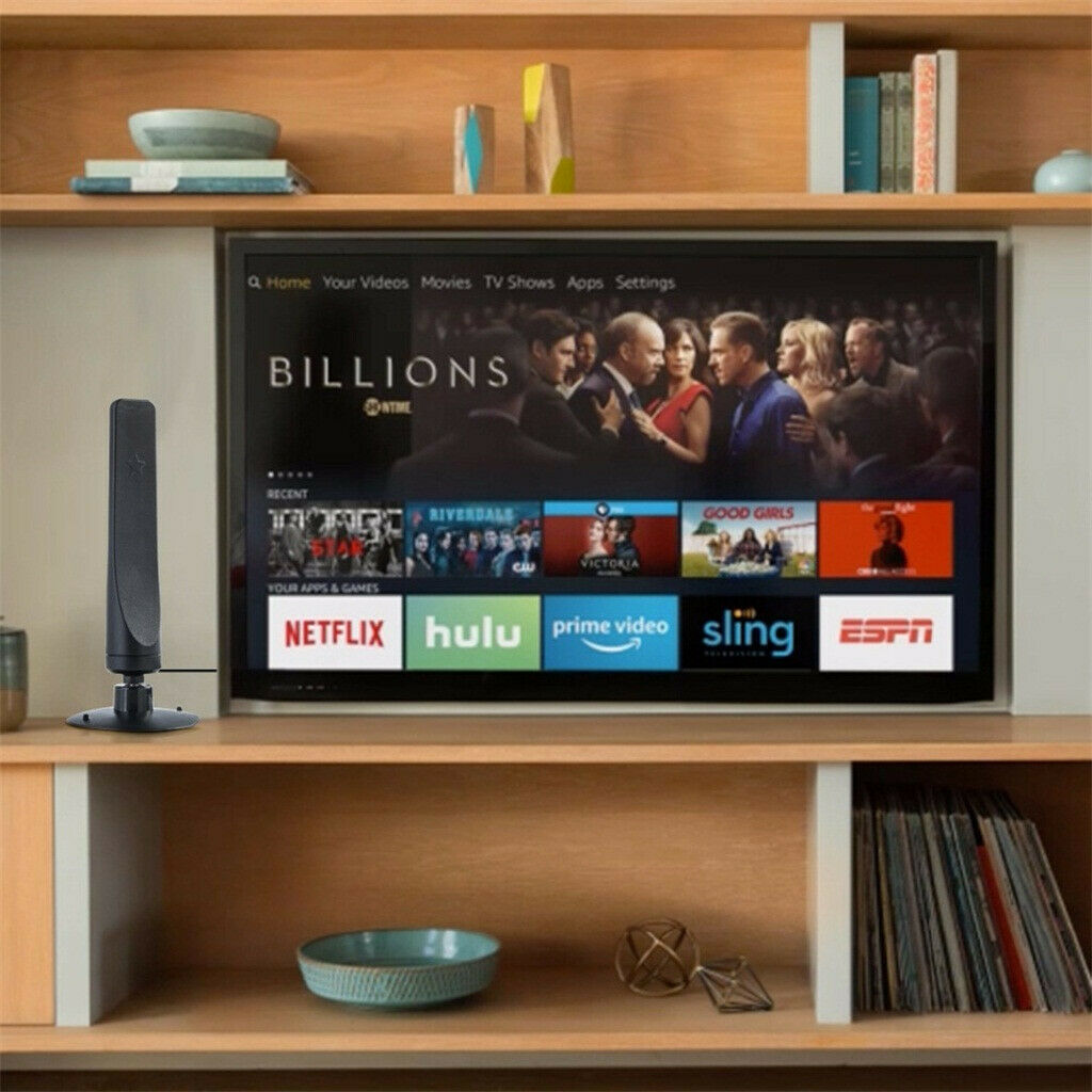 Antenna TV-Digital HD 1080P Skywire 4K Antena Digital Indoor HDTV 50-Mile Range