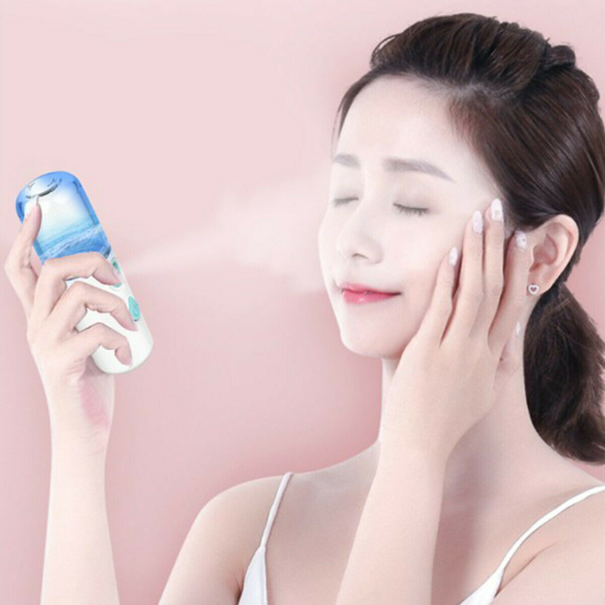 3X 30ml Portable USB Nano Face Mist Spray Facial Sprayer Moisturizing Humidifier
