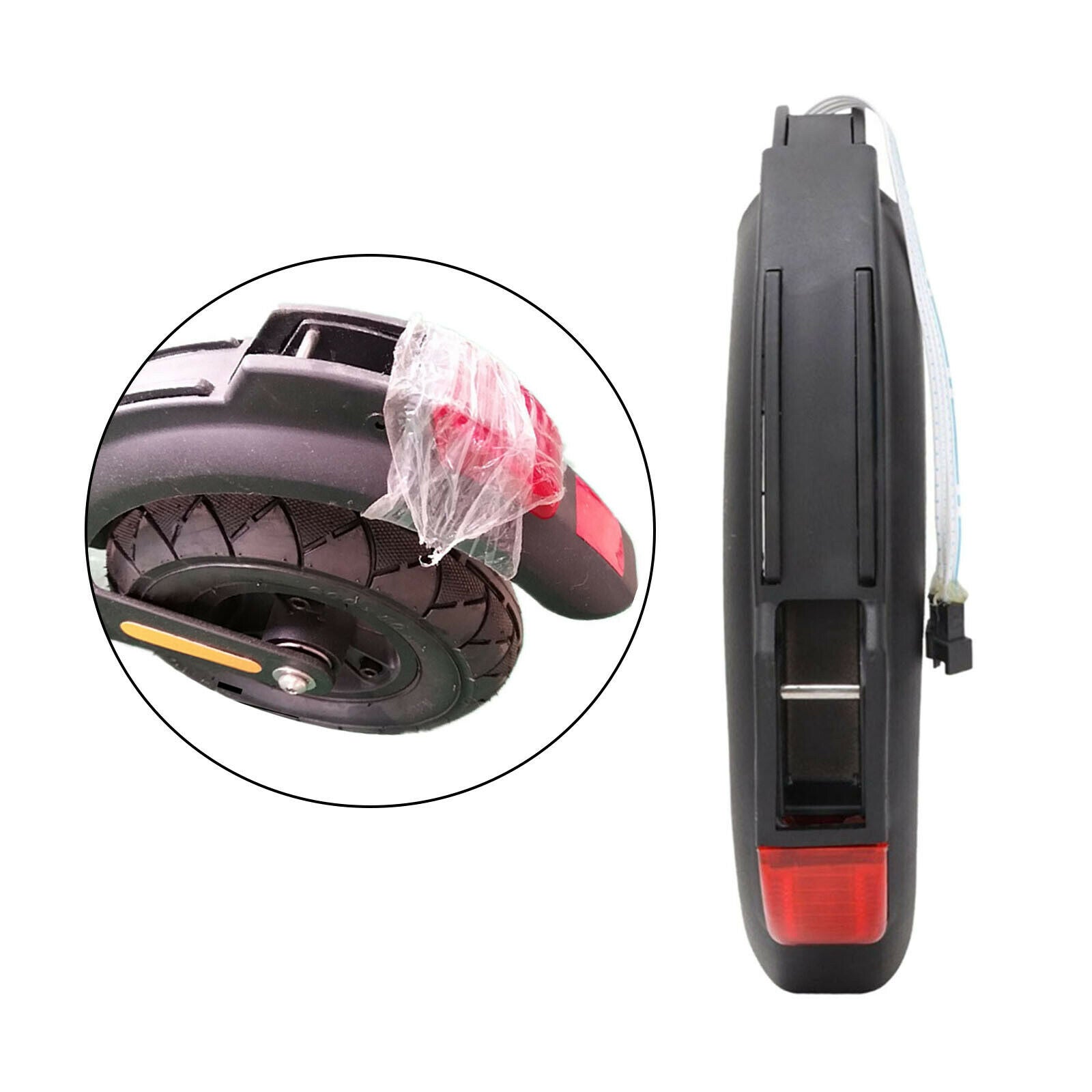 8 Inch Rear Fender Mudguard Taillight for Kugoo S1 S2 S3 Scooter Parts