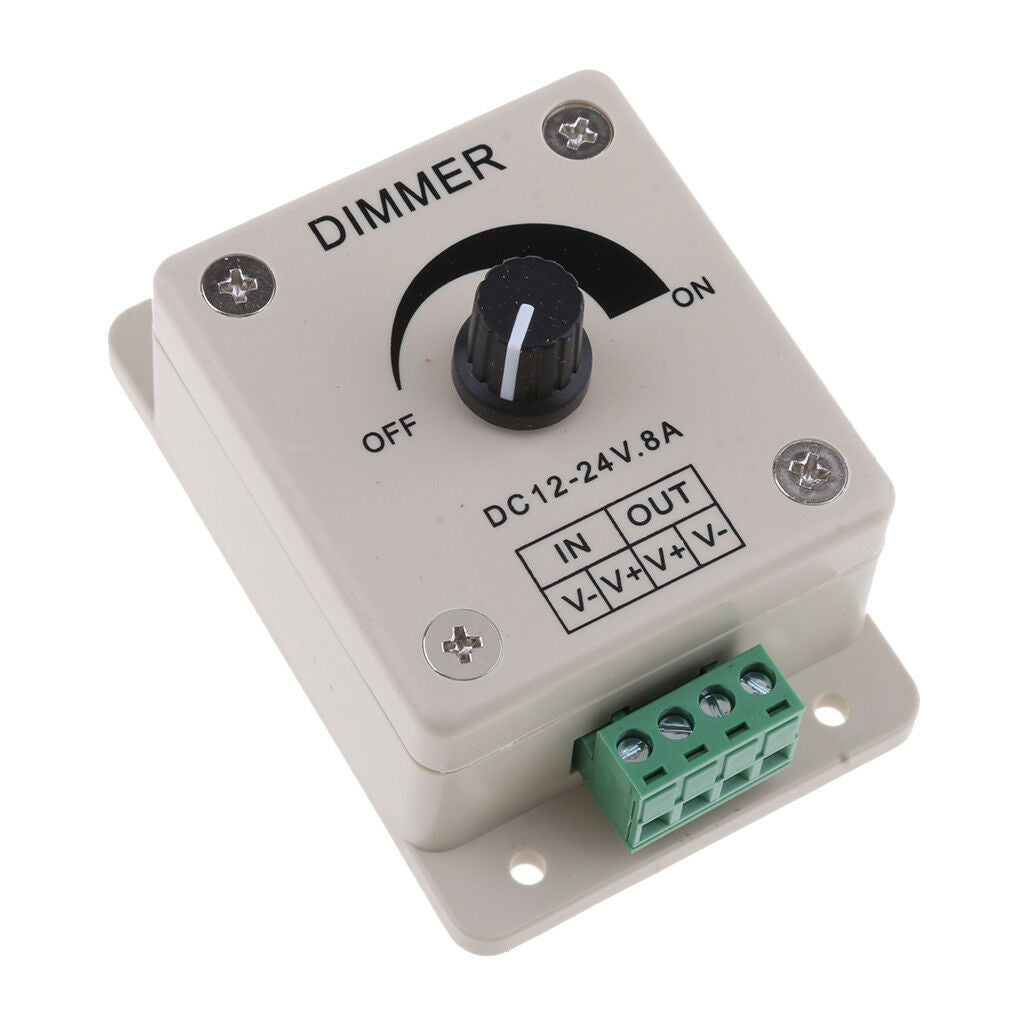 1Pc Boat Marine Led Light Manual Dimmer Switch Box Dimming Remote Controller