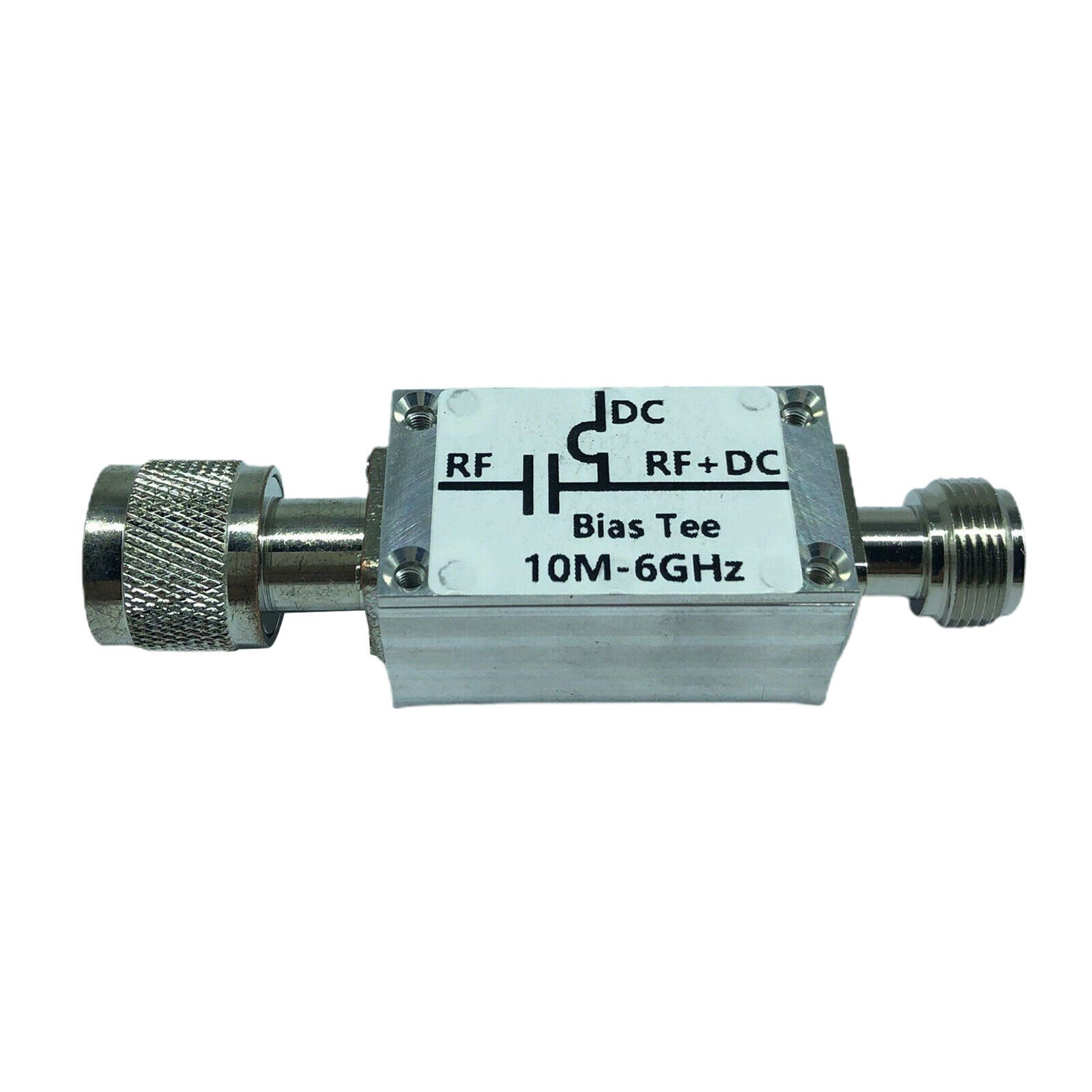 10MHz-6GHz N Head RF Feeder RF Blocker Bias Tee Broadband Radio Amplifier