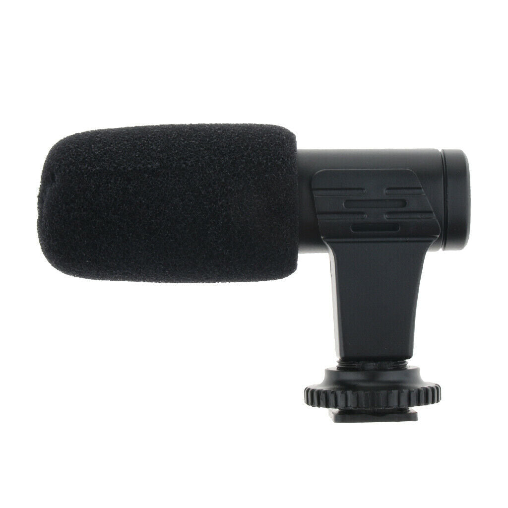 MIC-06 External 3.5mm Mini Mono Microphone Mic for Nikon Pentax DSLR Camera