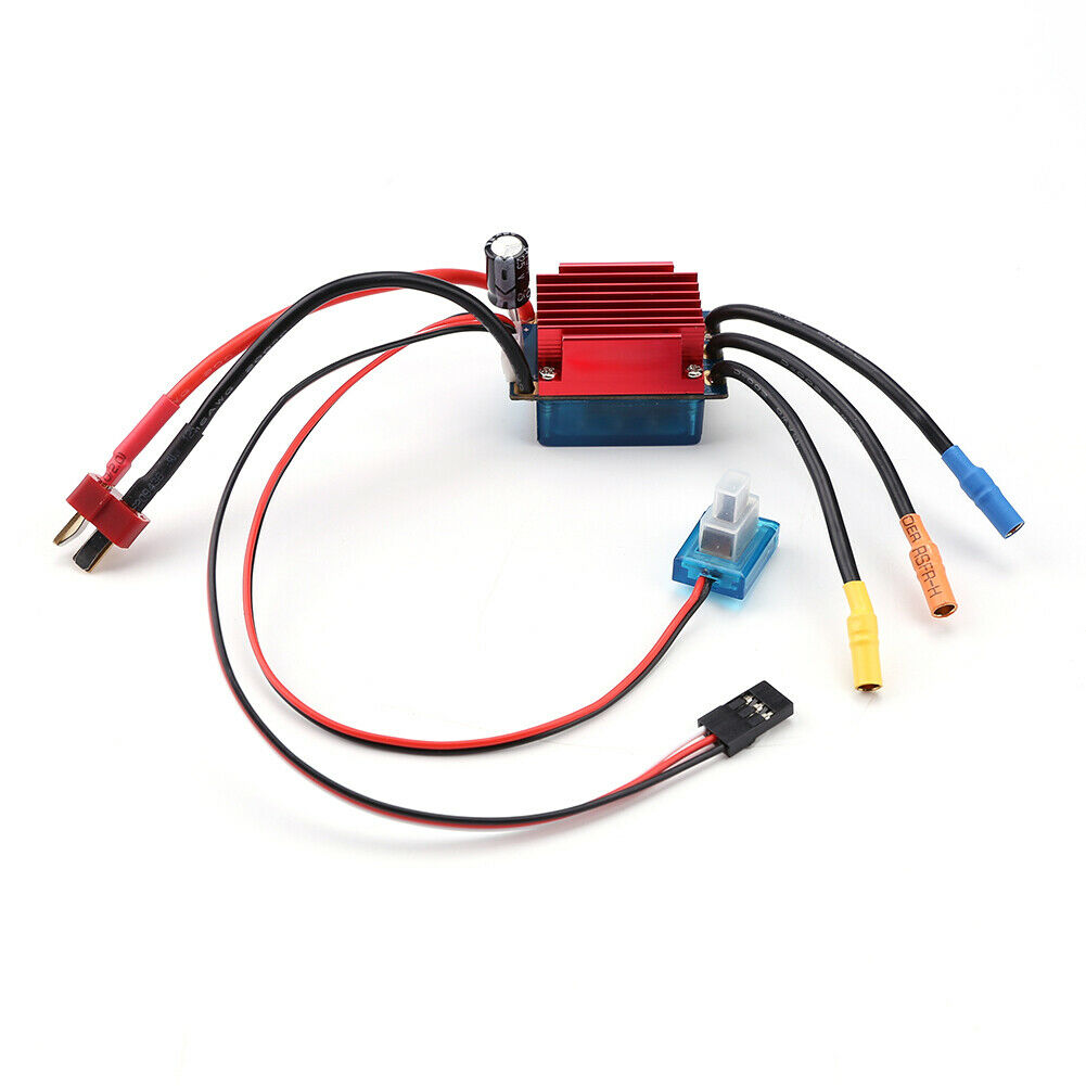 35A Brushless ESC 2s Lipo Waterproof for scale 1/14 1/16 RC Car Truck Parts