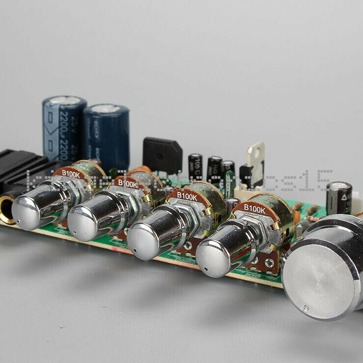 PT2399 Microphone Audio Amplifier Board Karaoke Plate Reverb Preamplifier NEW