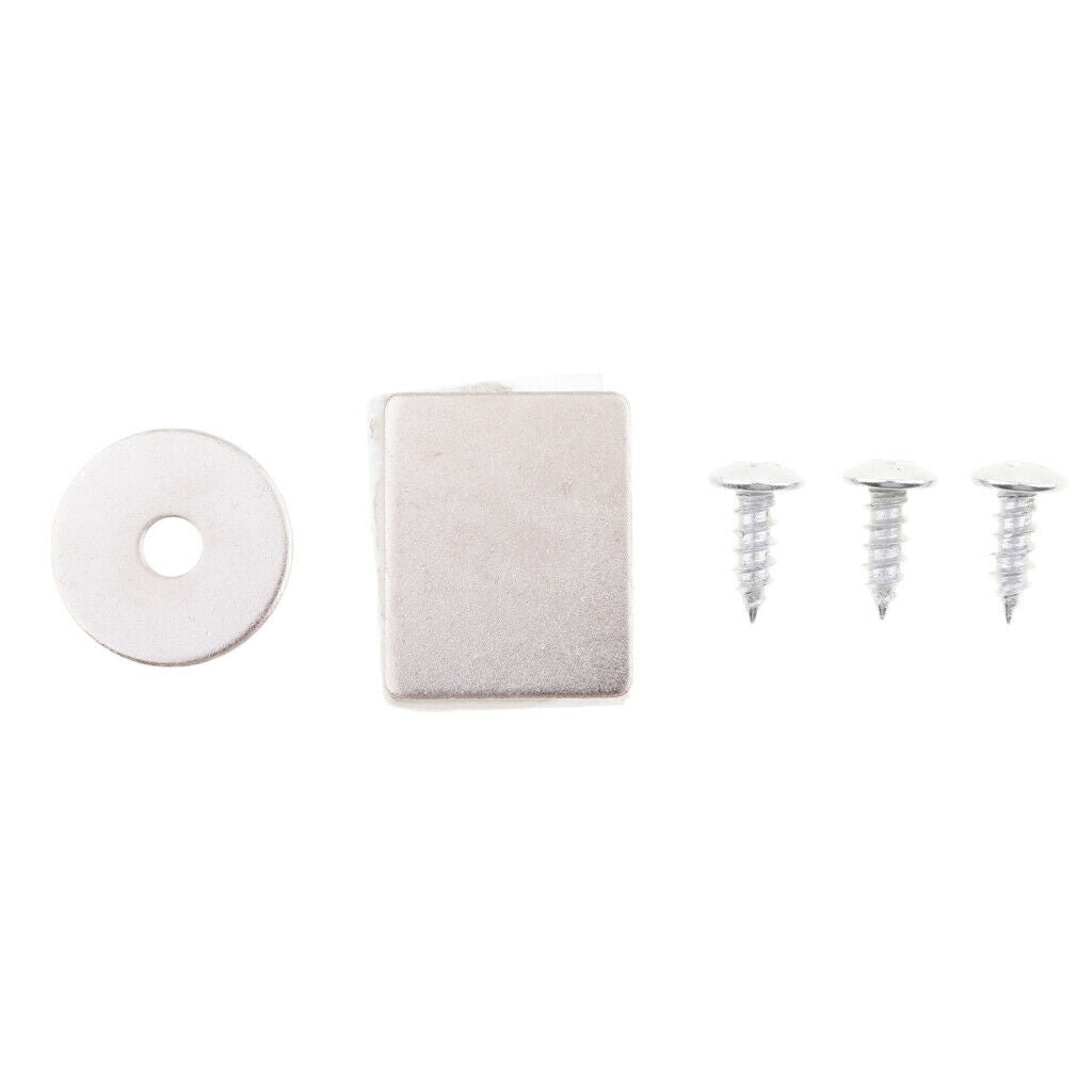 1 Set of Chrome Stainless Steel Door Poppers  Kits