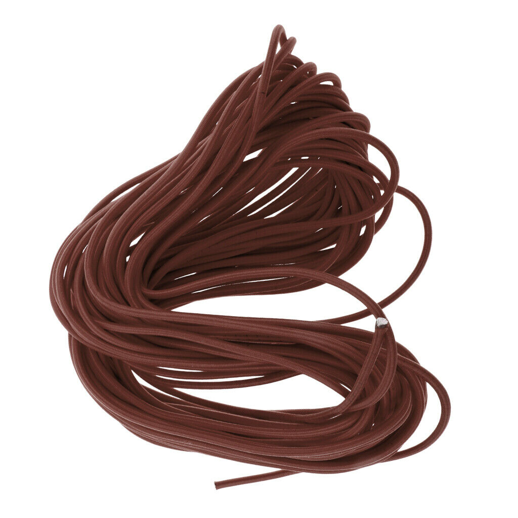 Heavy Duty Strong Round Elastic Bungee Rope Shock Cord Tie Down 5mm 10m