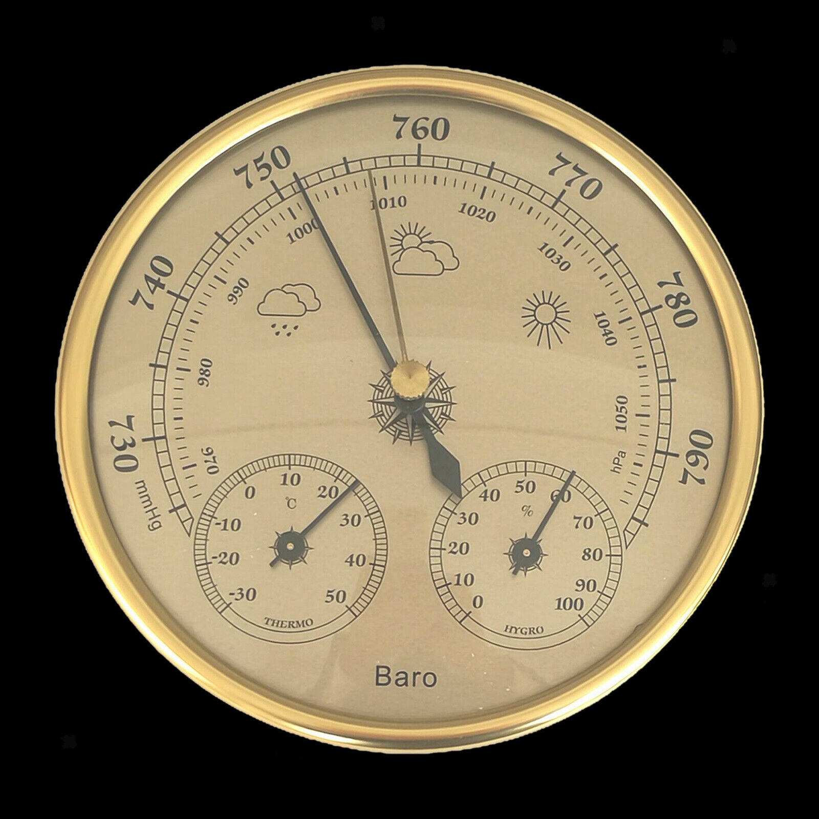 Barometer Thermometer Hygrometer Weather Station Barometric Pressure Temperature