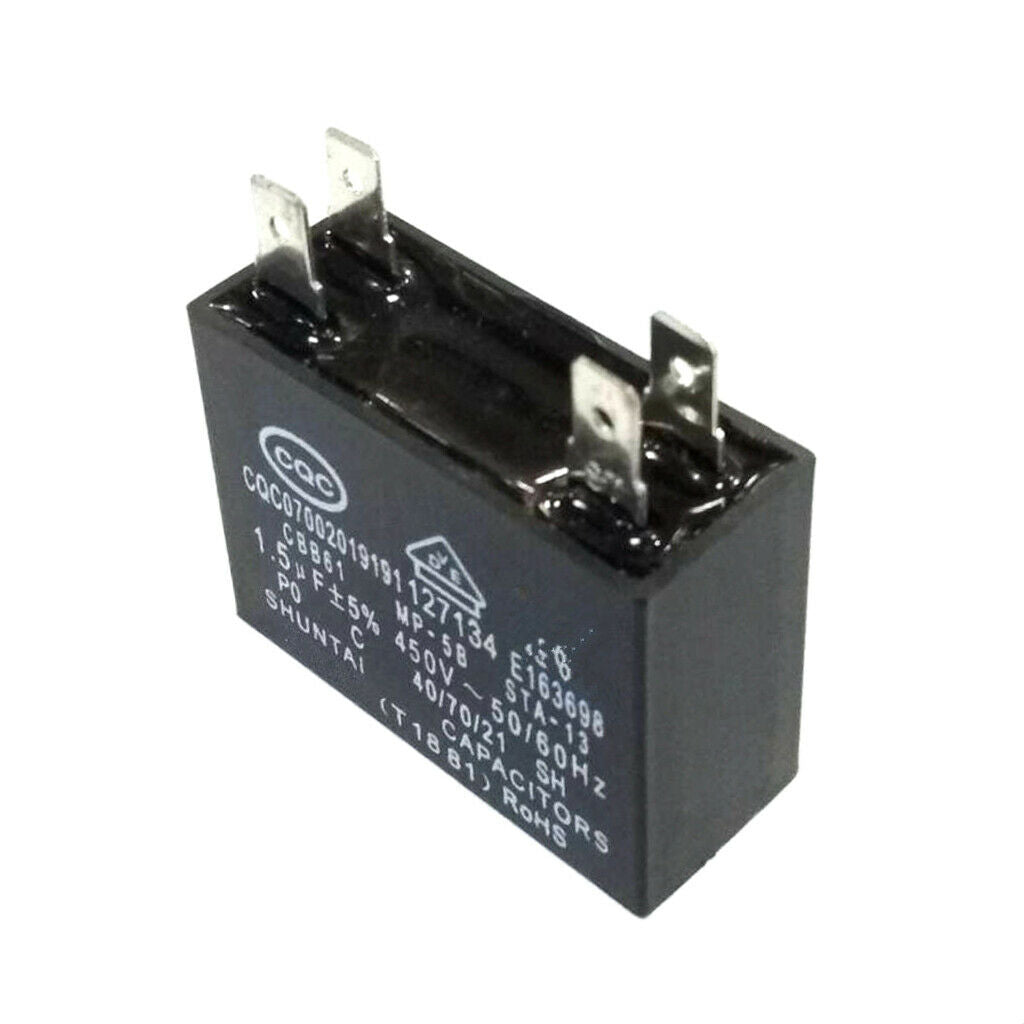 450V 1.5UF 50/60Hz Motor Start Capacitor Compressor for Electronic Equipment