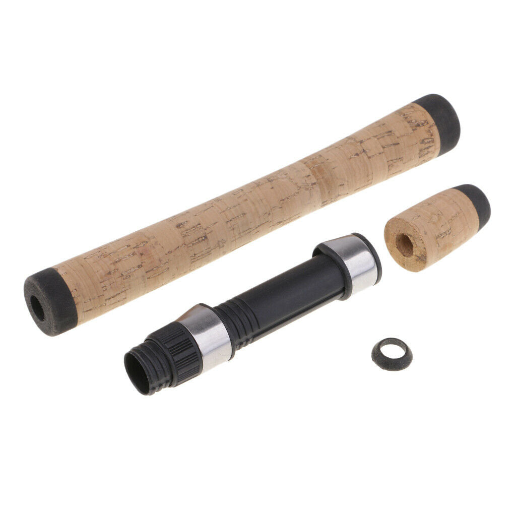 Soft Cork Grip Fishing Rod Handle & Reel Seat for DIY Rod Building, Repair