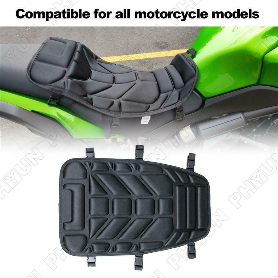 1x ATV UTV Seat Pad Cover Protector Cushion Water Resistant Cover Foam Black