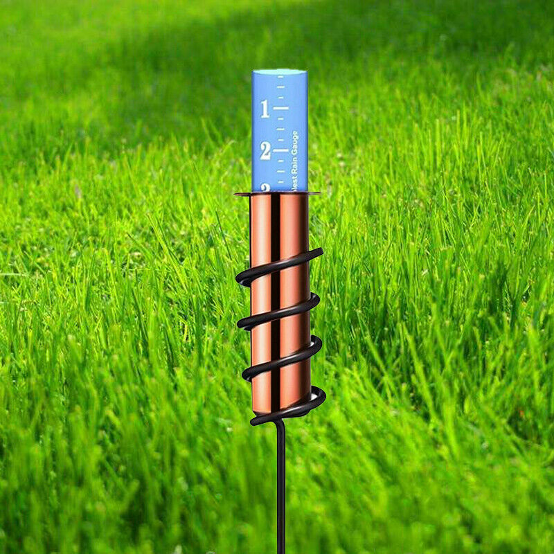 Copper Rain Gauge Copper Rain Gauge Accurate Floating Rain Gauge For Lawn Garden
